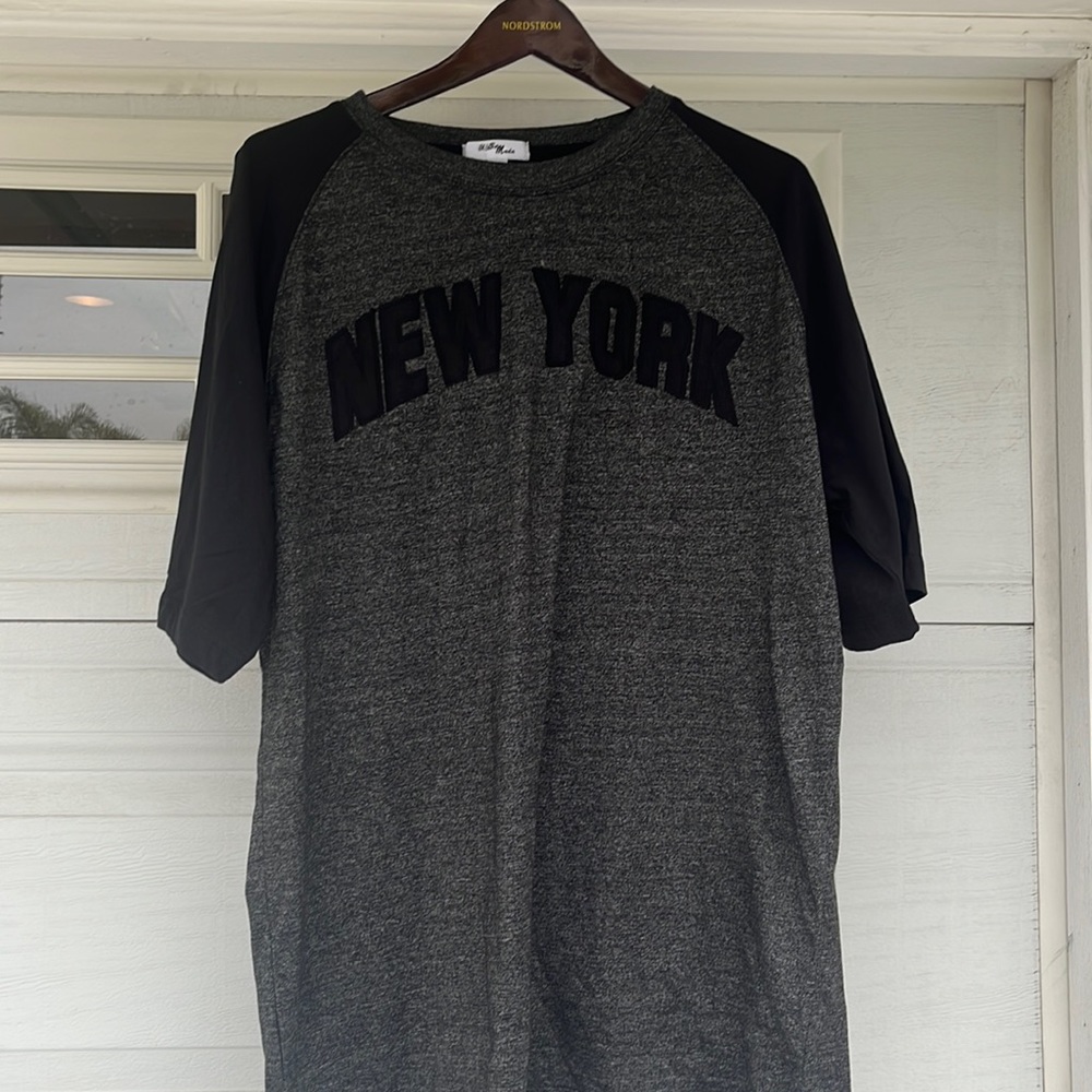 US Moda Embroidered New York Shirt.